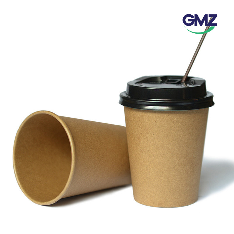 Kraft Single Wall Paper Cup For Coffee