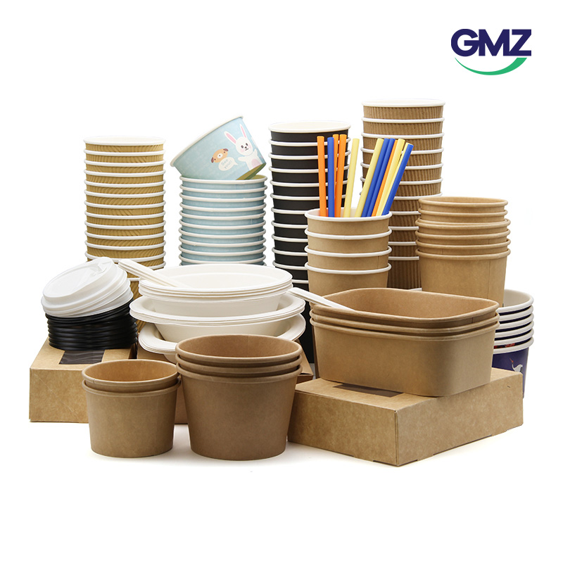 Kraft paper food containers