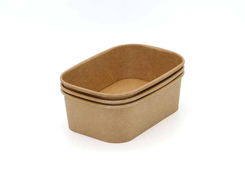 Craft paper Square food box