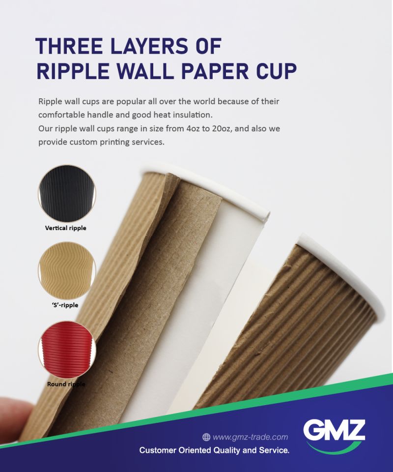 ripple wall paper cup 