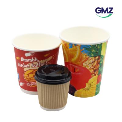 Hot Coffee Kraft Paper Cup