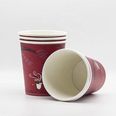 80mm 8oz Disposable Paper Cup
