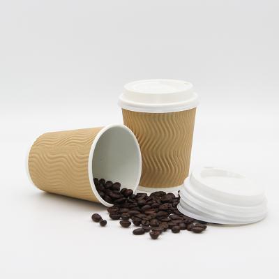 Disposable Ripple Wall Paper Cups