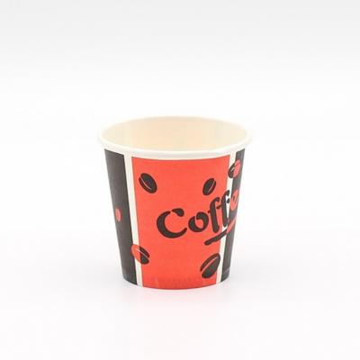 2.5oz Disposable single wall paper cups