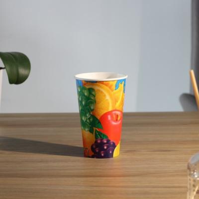 Personalizing paper cups for cold drink