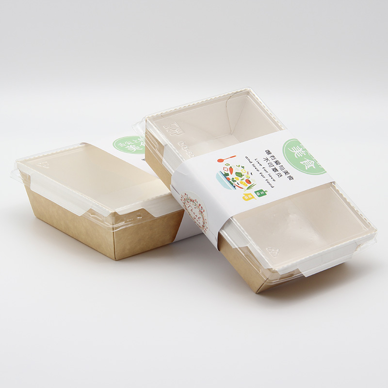 Update our new product kraft paper food container